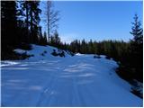 Gozdarska koča Rovtarica - Planina Pečana